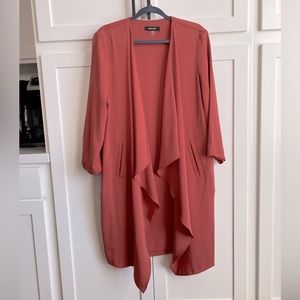 SOLD - Nine West Cascade Open Front Duster